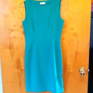 Calvin Kline Zipper Sides Sheath Dress